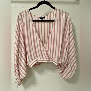 Topshop striped top